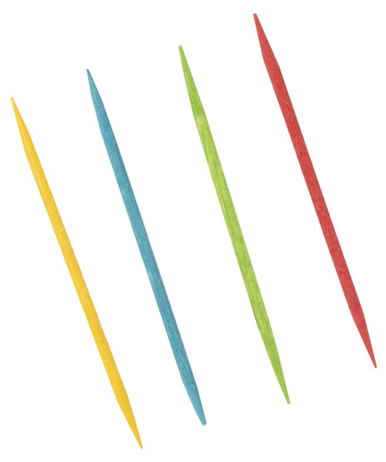Toothpick Dispenser with 200 Assorted Color Toothpicks