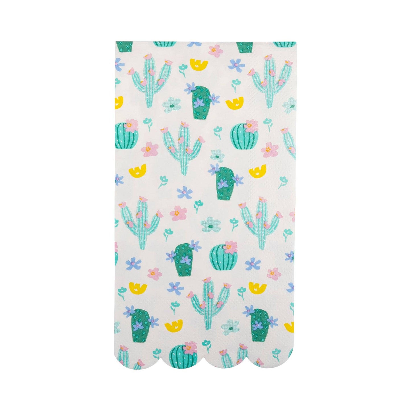 Fiesta Cacti Pattern Guest Towels 24ct