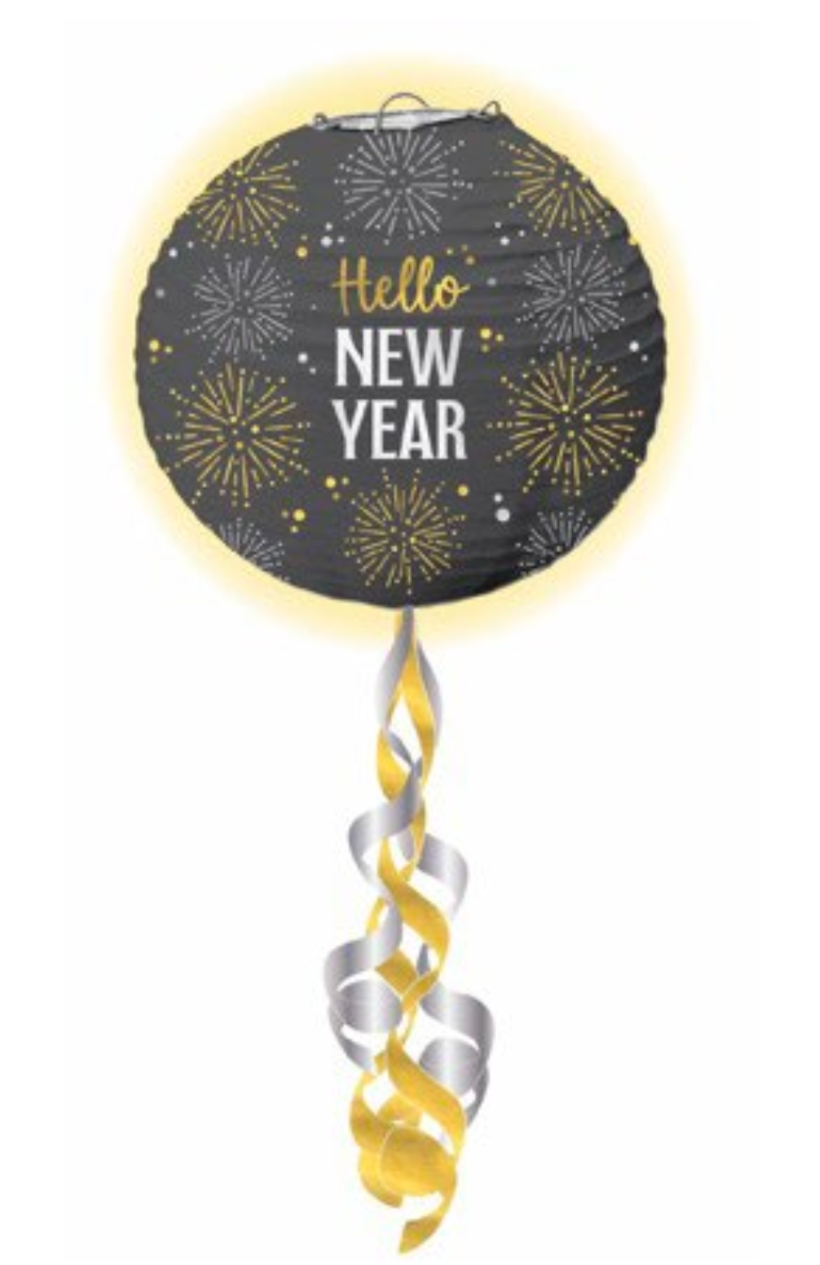 New Years Light-Up Lantern
