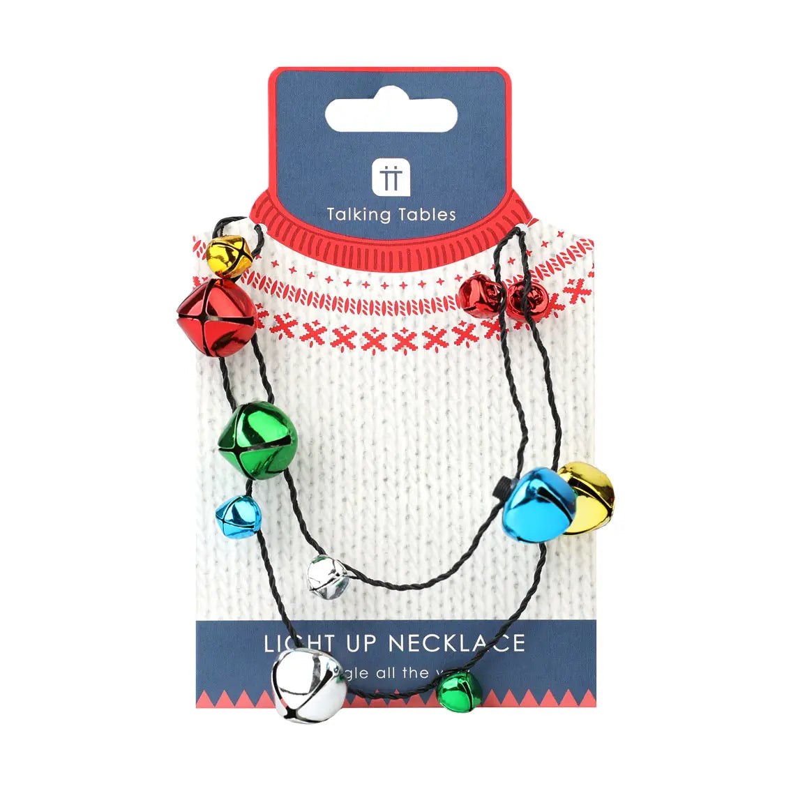 Retro Light Up Led Bell Necklace