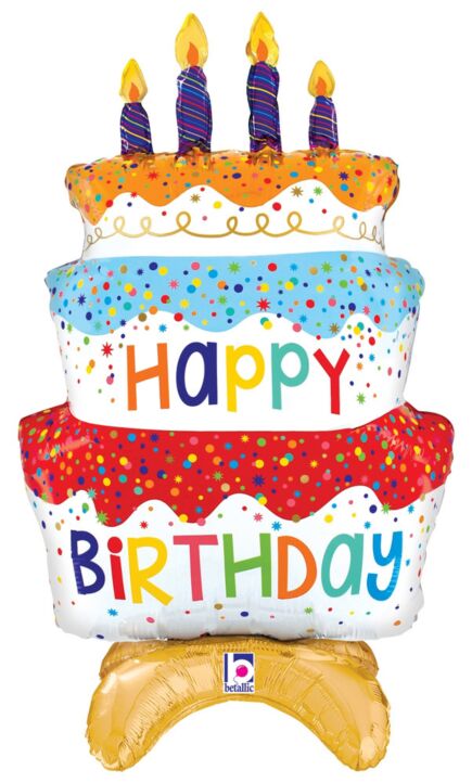 Birthday Cake 29in Standups