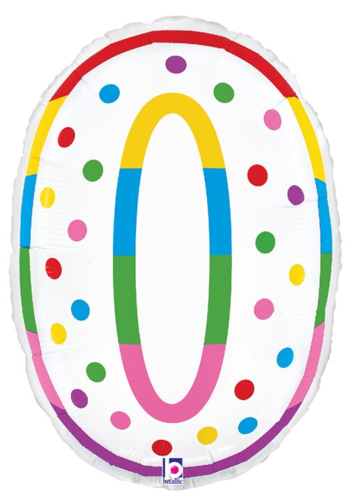 34in Number Balloons: Birthday Candle