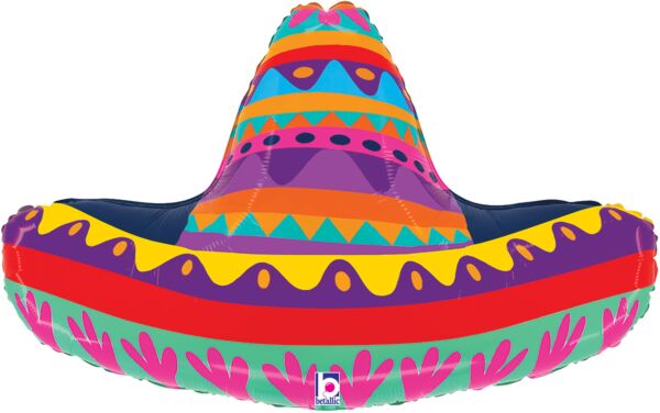 #S53 Festive Sombrero 32in Balloon