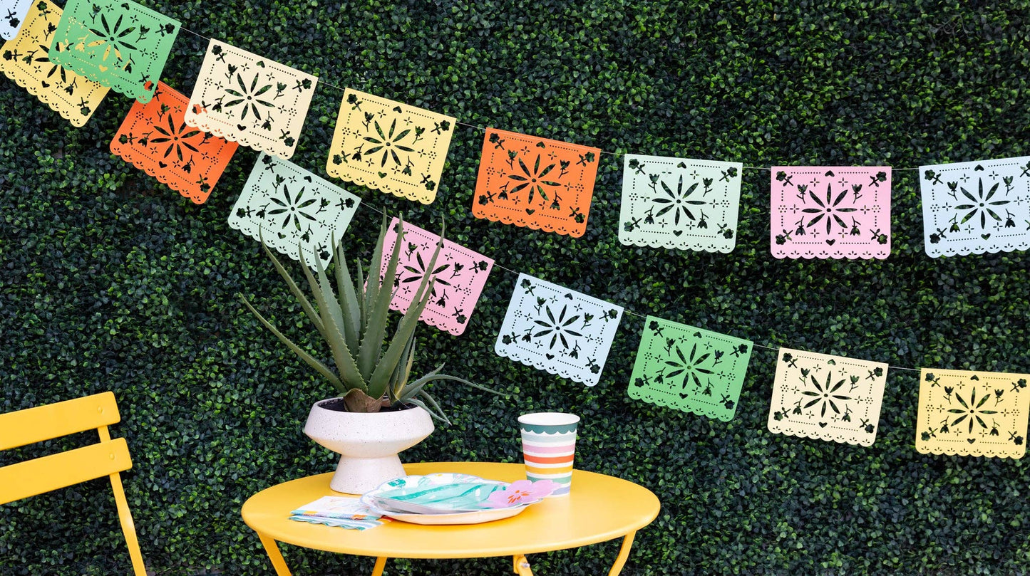 Fiesta Striped Paper Cups 8ct