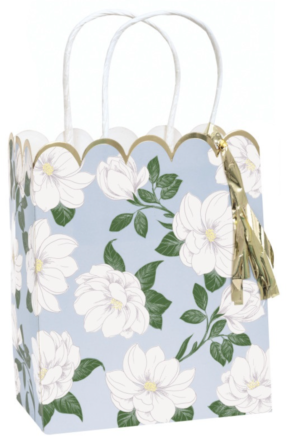 Garden Party Scalloped Favor Bags 3ct - Foil Stamping