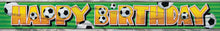 Foil 3D Soccer Banner 12ft