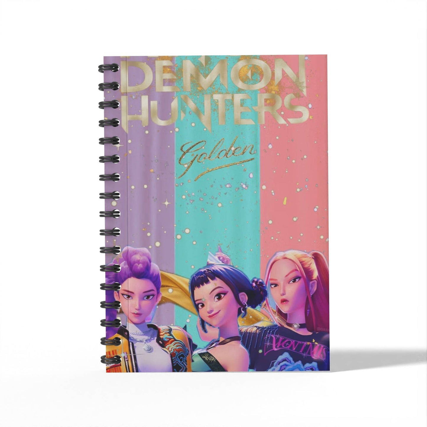 Kpop Demon Hunters coil notebook