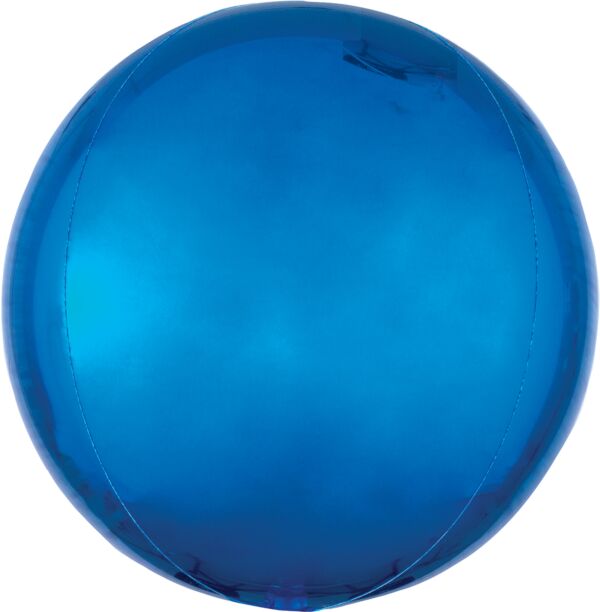 #648 Orbz Blue 16in Balloon