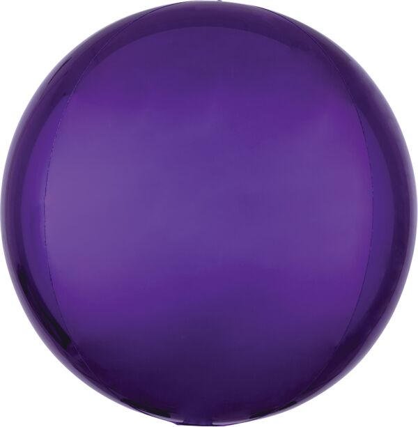 #647 Orbz Purple 16in Balloon
