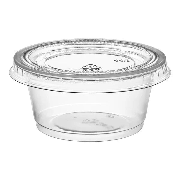 2oz Jello Shot Portion Cups & Lids 25ct