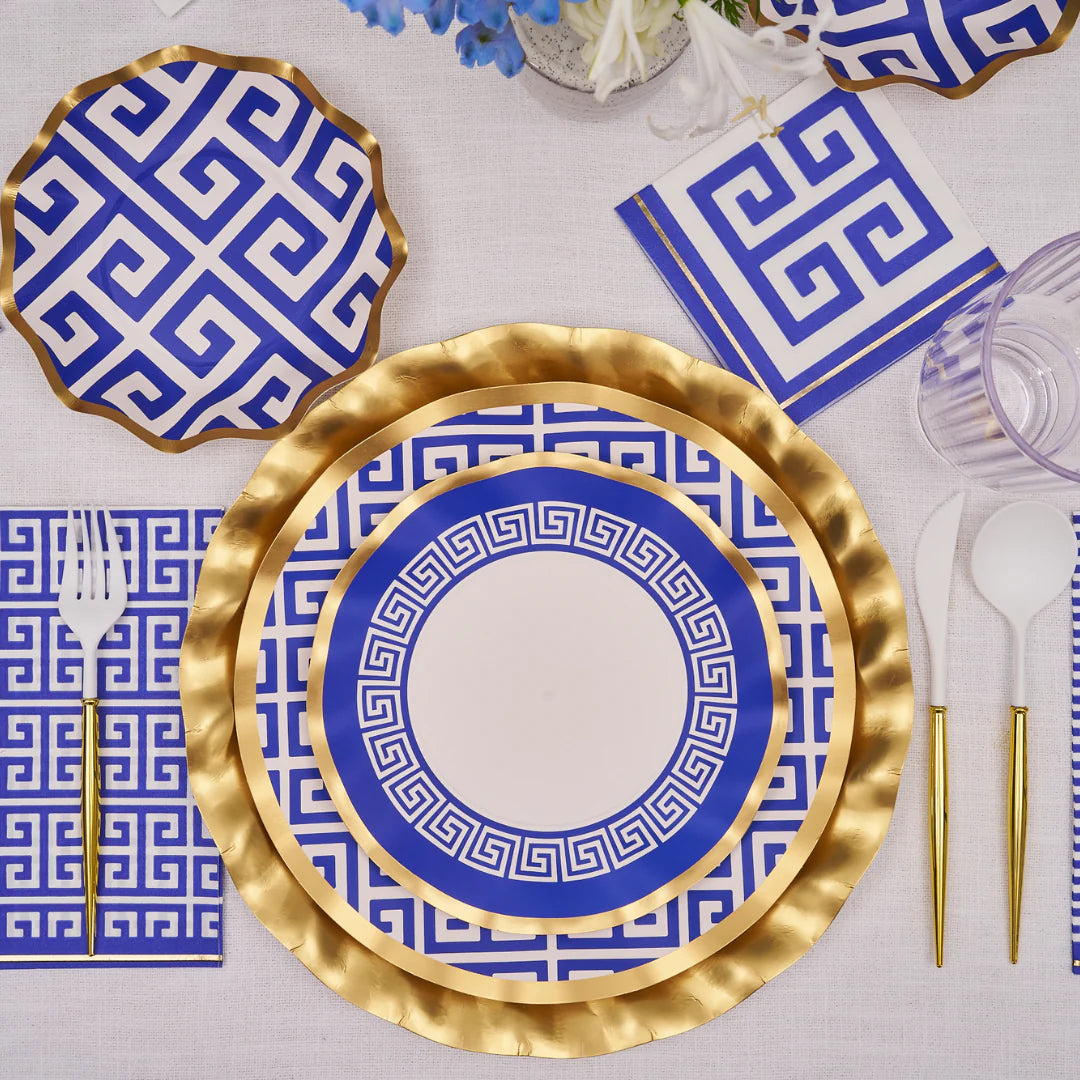 Greek Key Guest Towels 20ct