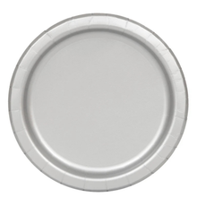 Silver 9in Paper Plates 20ct