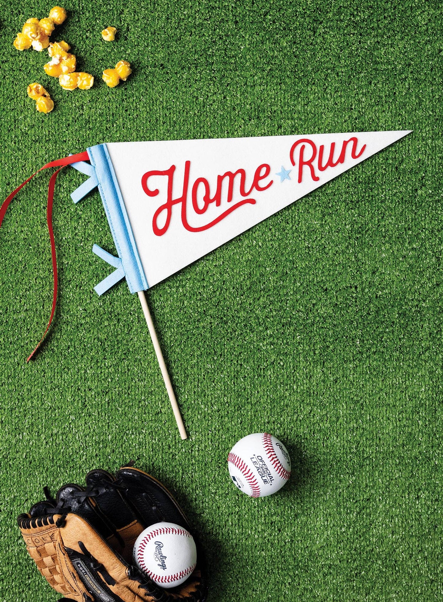 Baseball Felt Pennant