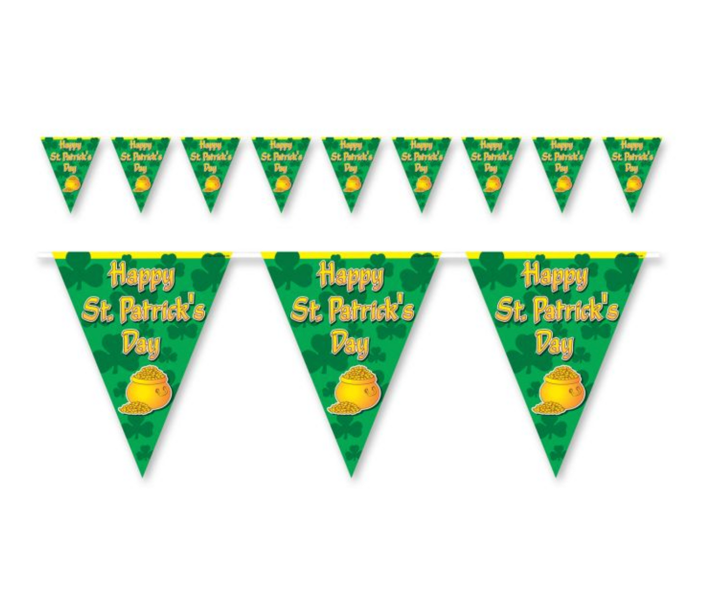 Happy St Patrick's Day Pennant Banner