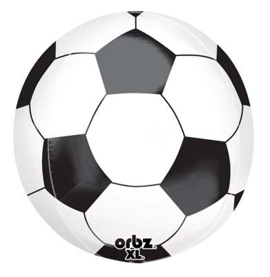 #369 Soccer Ball Orbz 16in Balloon