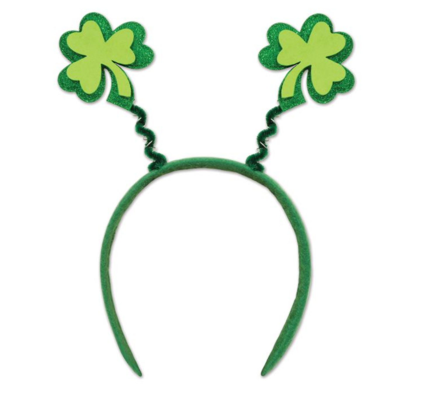 Glittered Shamrock Boppers