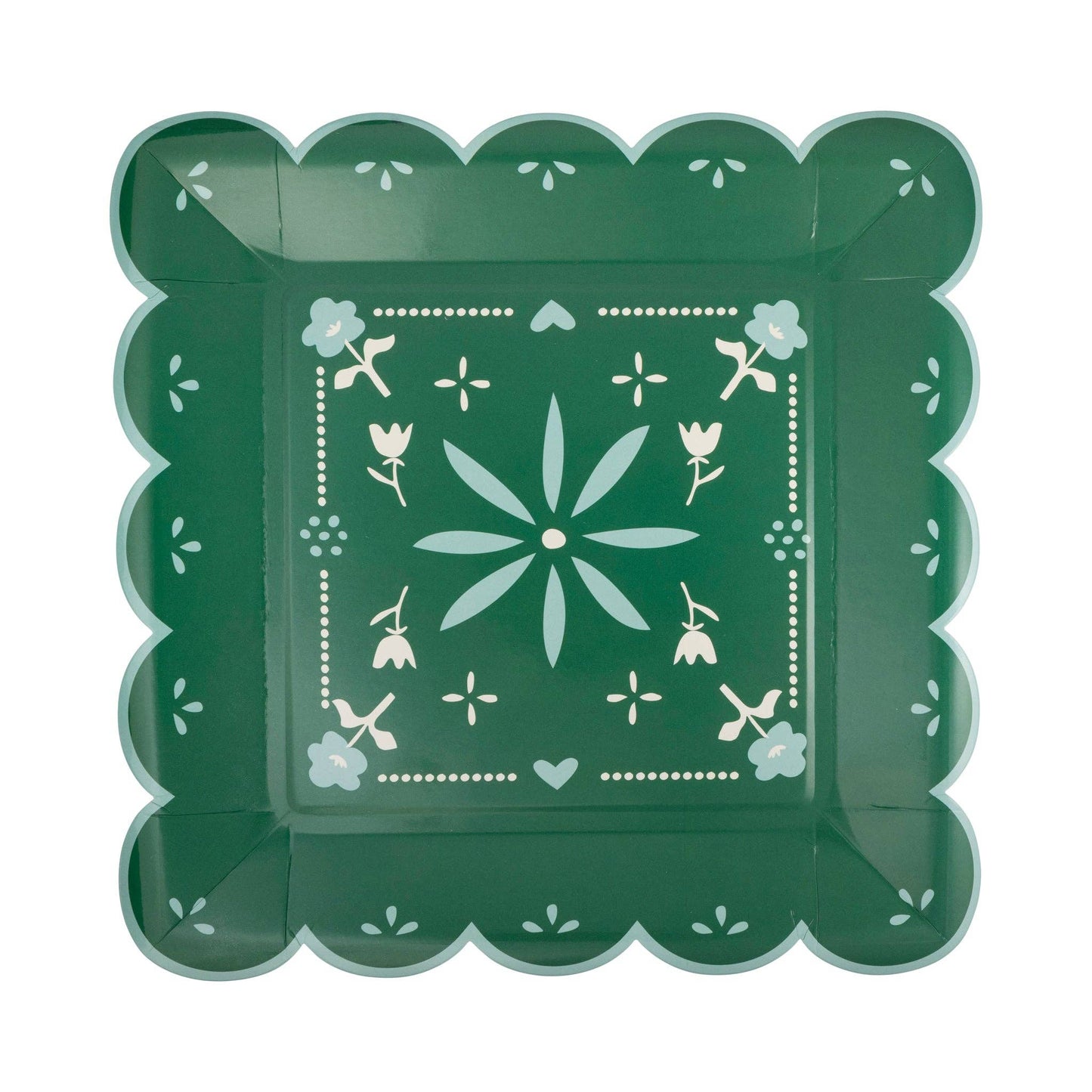 Fiesta Papel 10in Plates 8ct