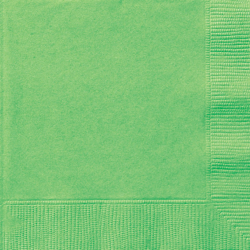 Lime Green Lunch Napkins 20ct