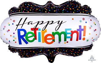 #479 Retirement 27in Balloon