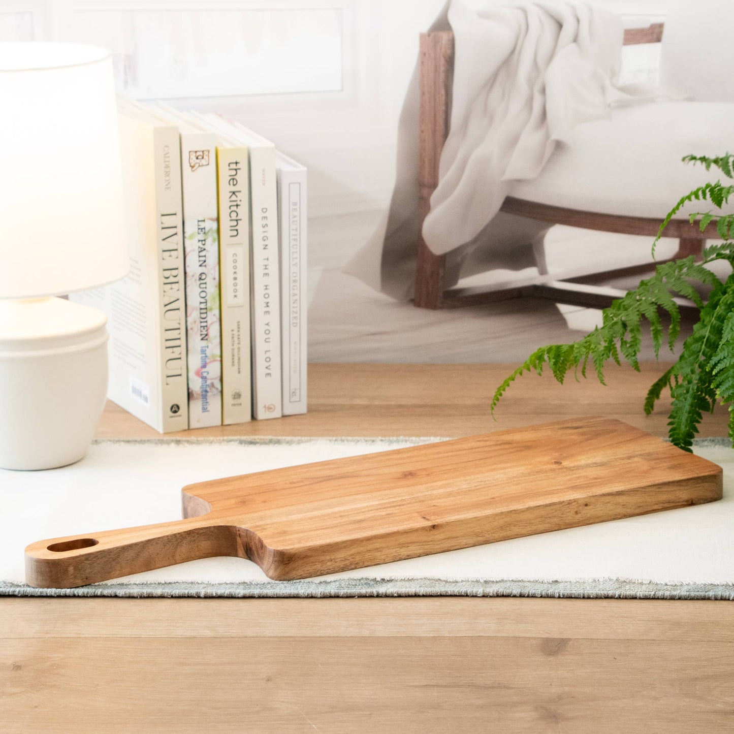 Mango Wood Rectangular Charcuterie Board