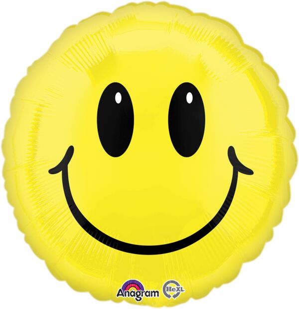 #490 Smiley Face 28in Balloon
