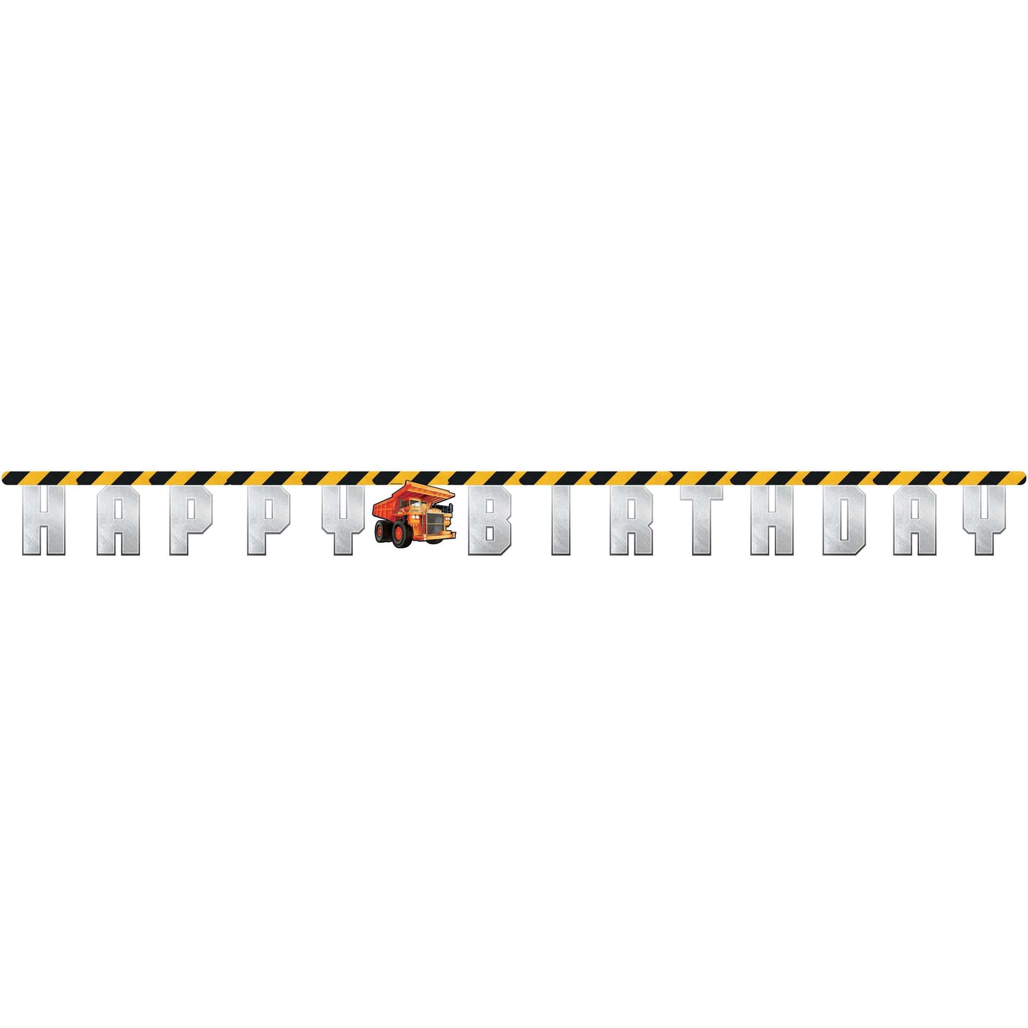 Big Dig Construction Jointed Banner