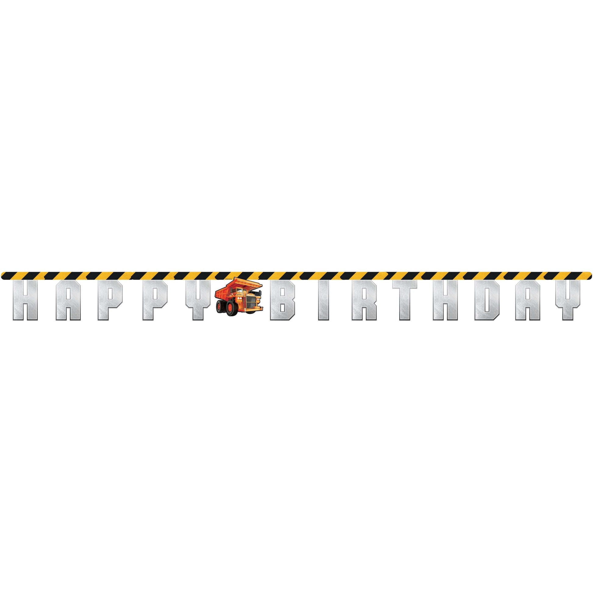Big Dig Construction Jointed Banner