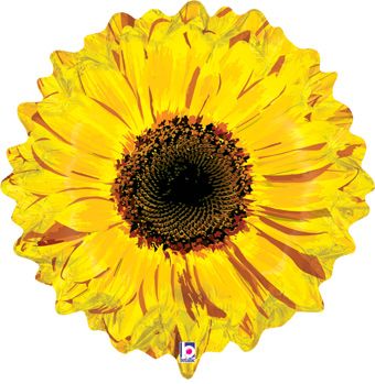 S21 Sunflower Yellow 24in Balloon