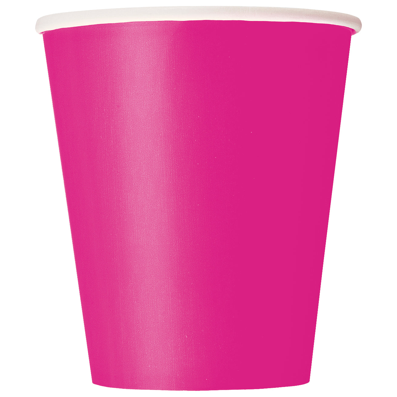 Neon Pink 9oz Paper Cups 20ct