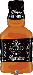 Aged to Perfection Whiskey SuperShape Balloon