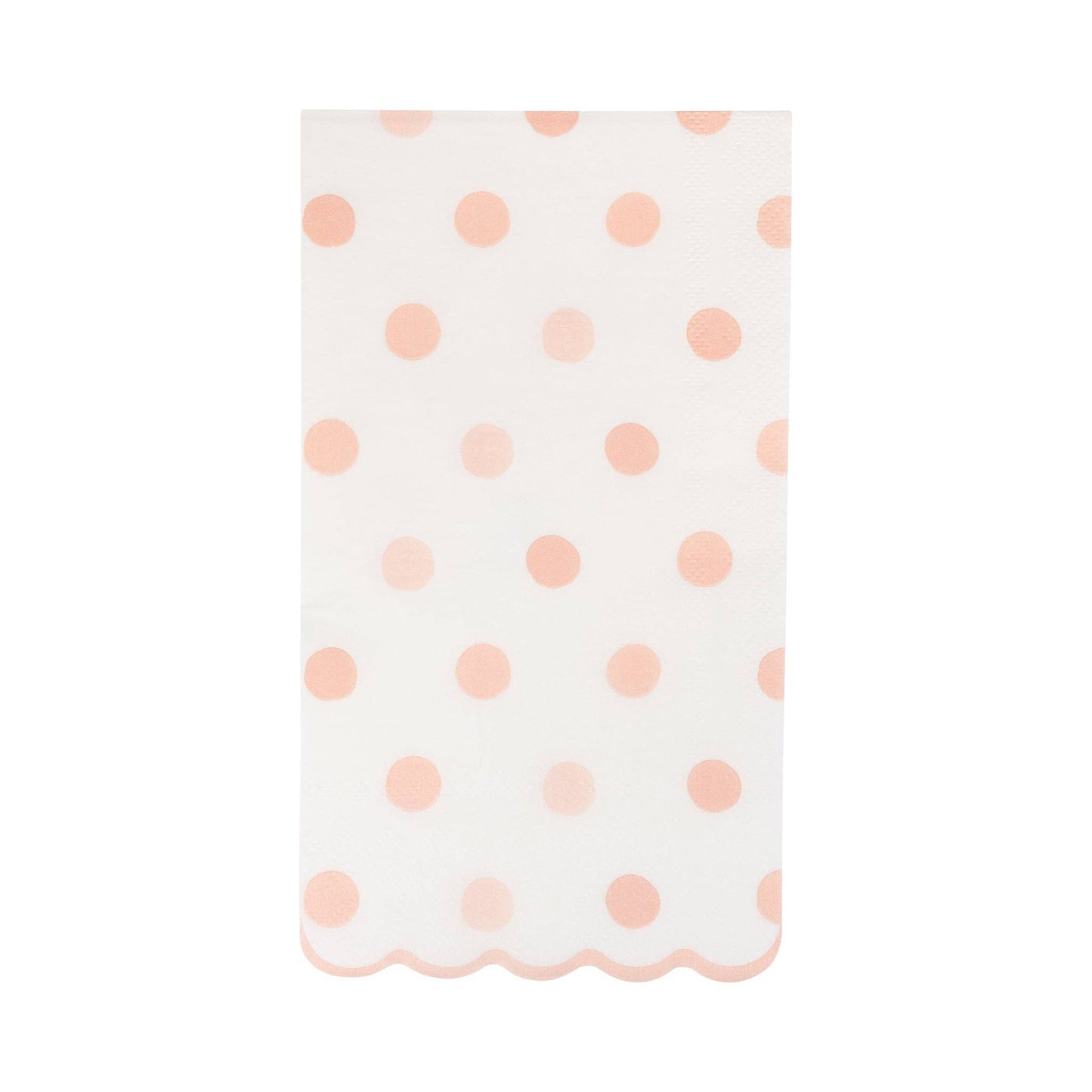 Baby Pink Polka Dot Dinner Napkins 24ct