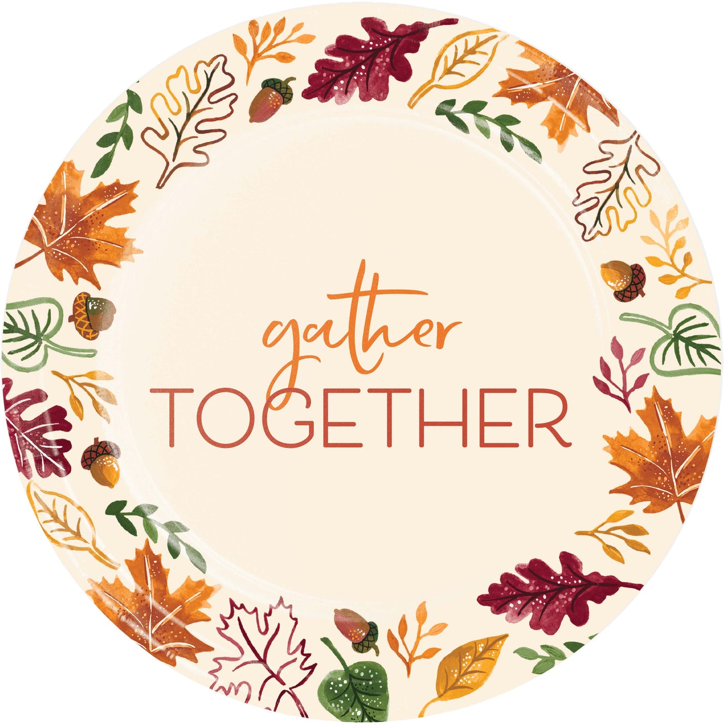 Fall Festivities 9in Plates 8ct
