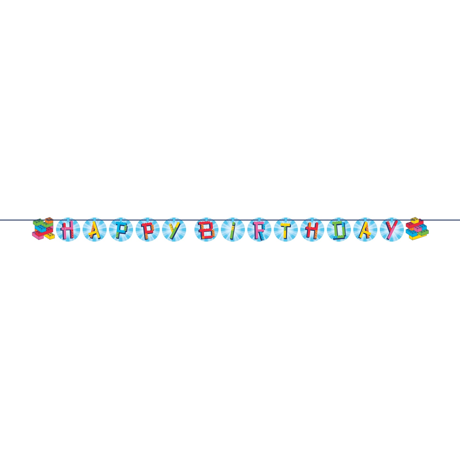 Block Bash Ribbon Banner Shaped