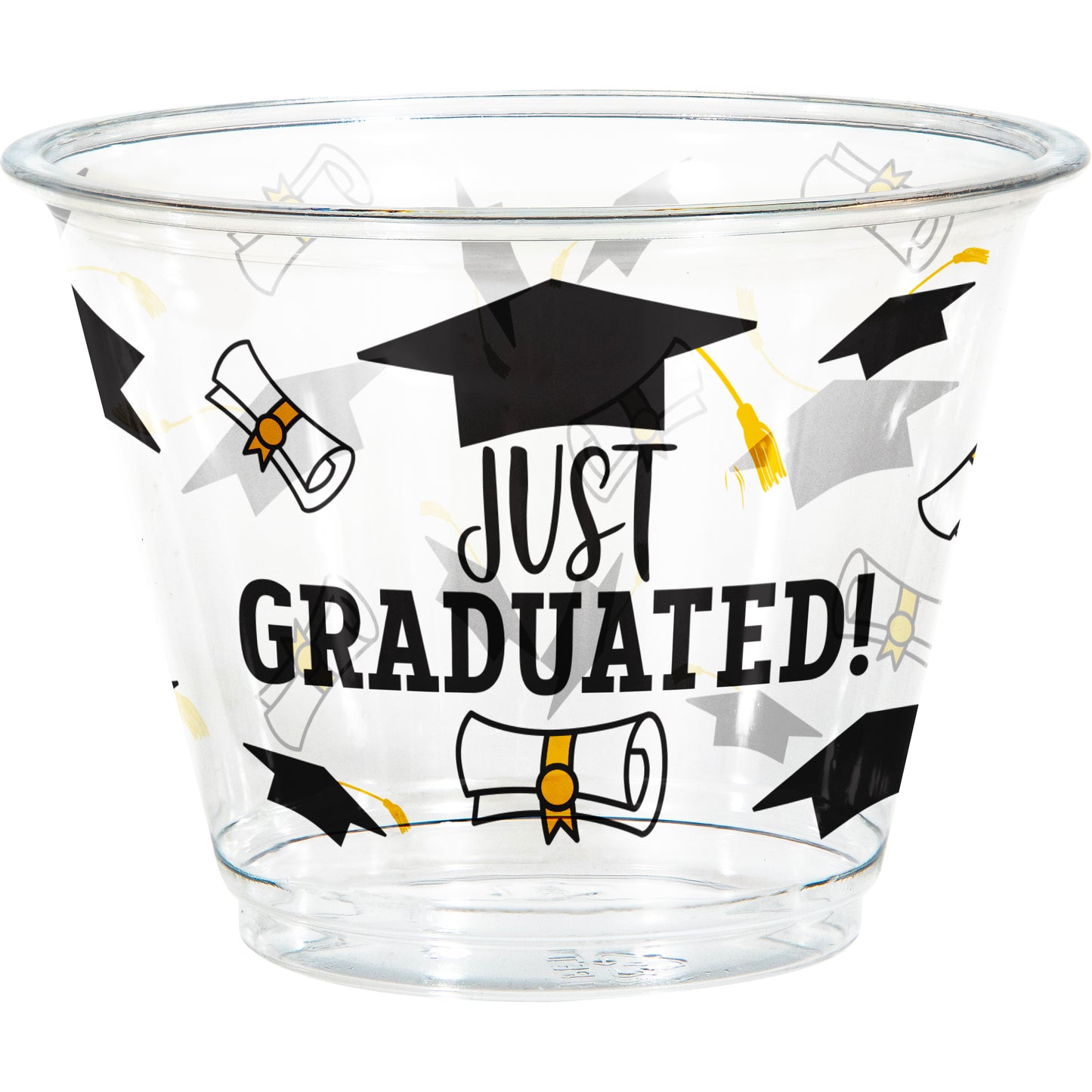 Graduation 9oz Plastic Cups 8ct