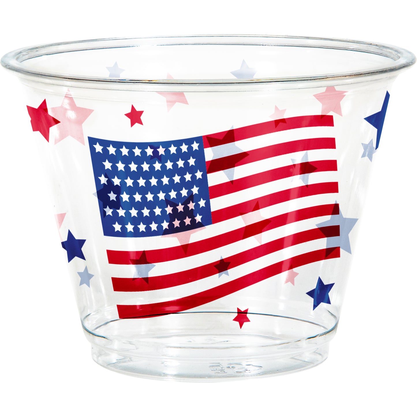 Patriotic 9oz Plastic Tumblers 8ct