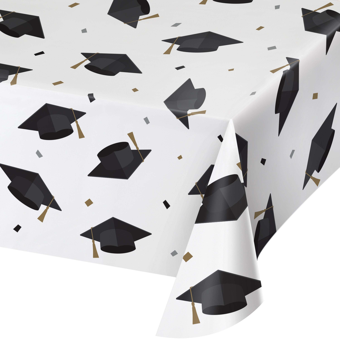 Graceful Grad Paper Table Cover 54x96