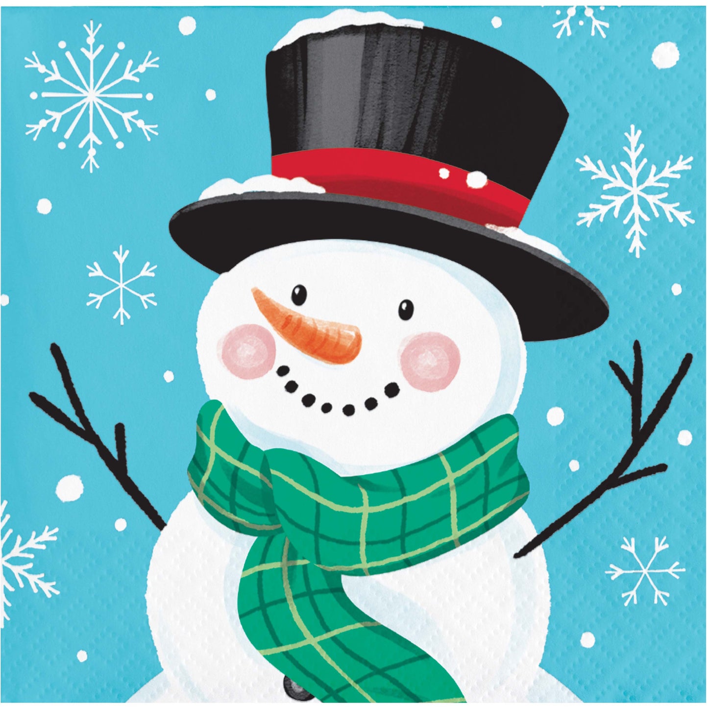 Frosty Friends Beverage Napkin 16ct