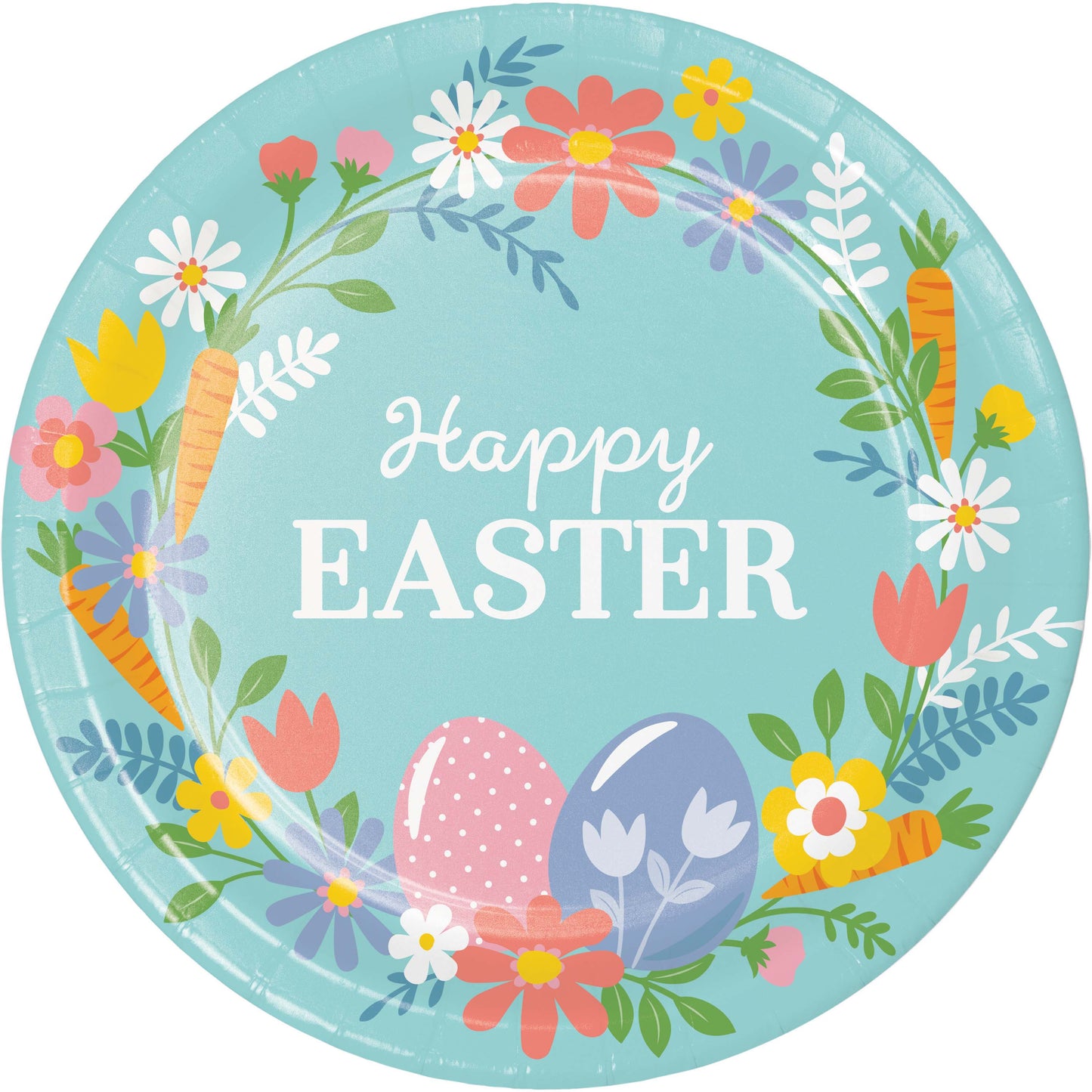 Easter Frills 9in Plates 8ct