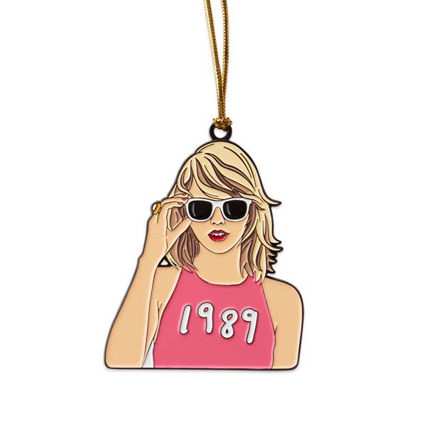 Pop Star Enamel Holiday Ornament