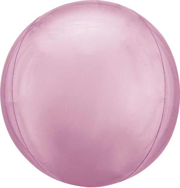 #642 Orbz Pastel Pink 16in Balloon