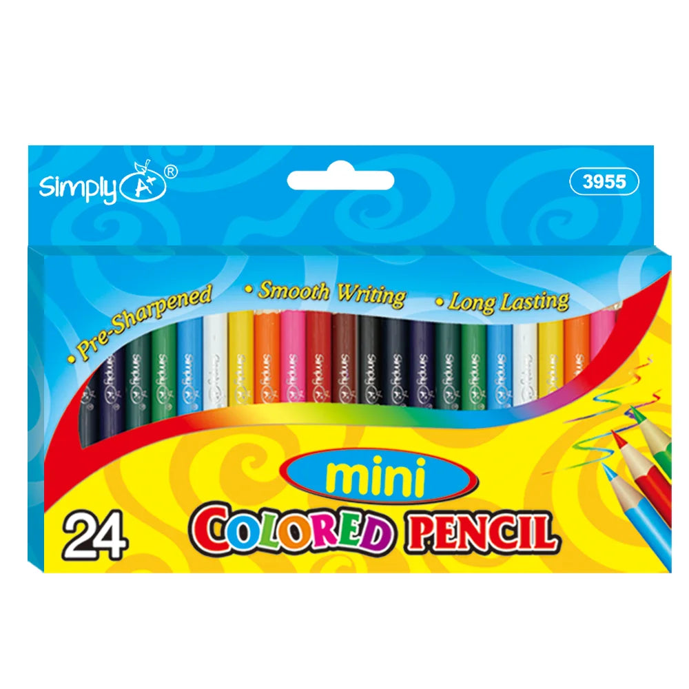 Mini Colored Pencil 24 Colors