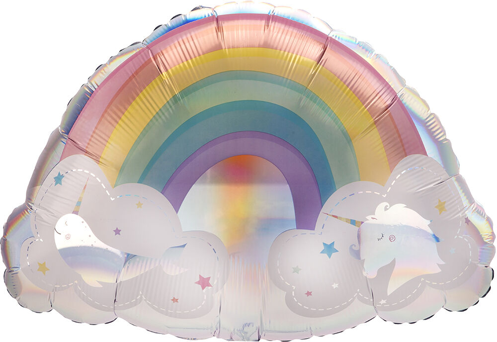 #142 Magical Rainbow 28in Balloon