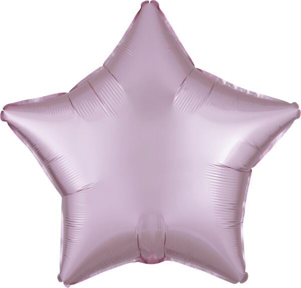 Luxe Pastel Pink Star 18in Balloon