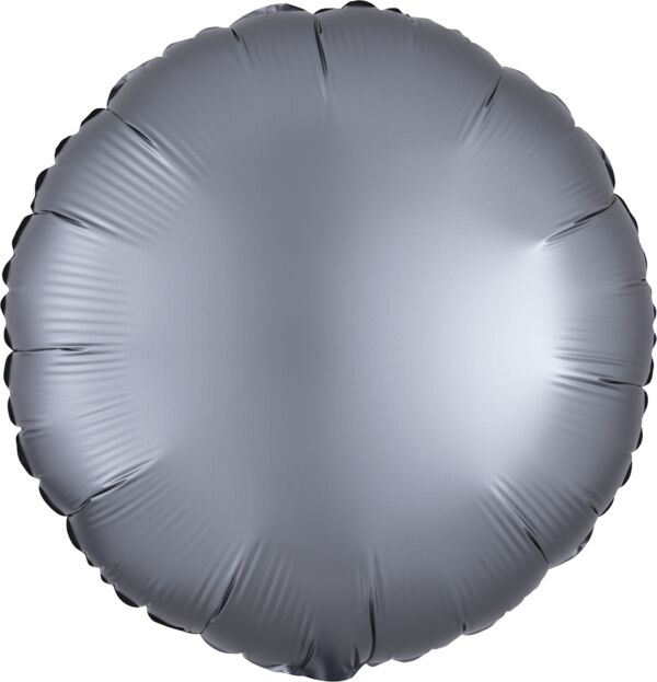 Luxe Graphite Round 18in Balloon