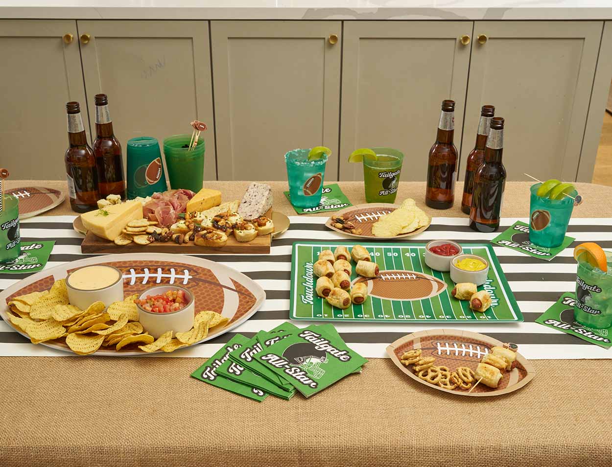Tailgate Football Tailgate All-Star Cocktail Napkins 20ct