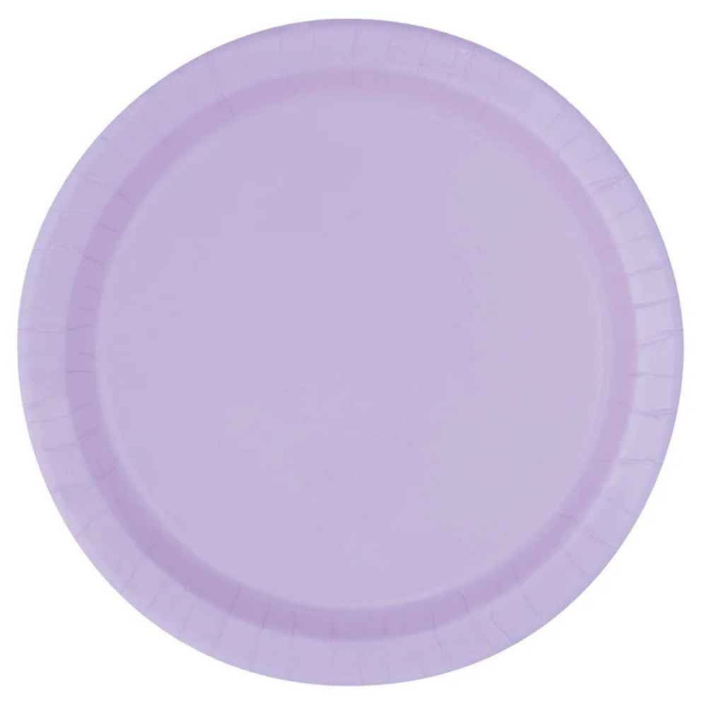 Lavender 10in Paper Plates 50ct