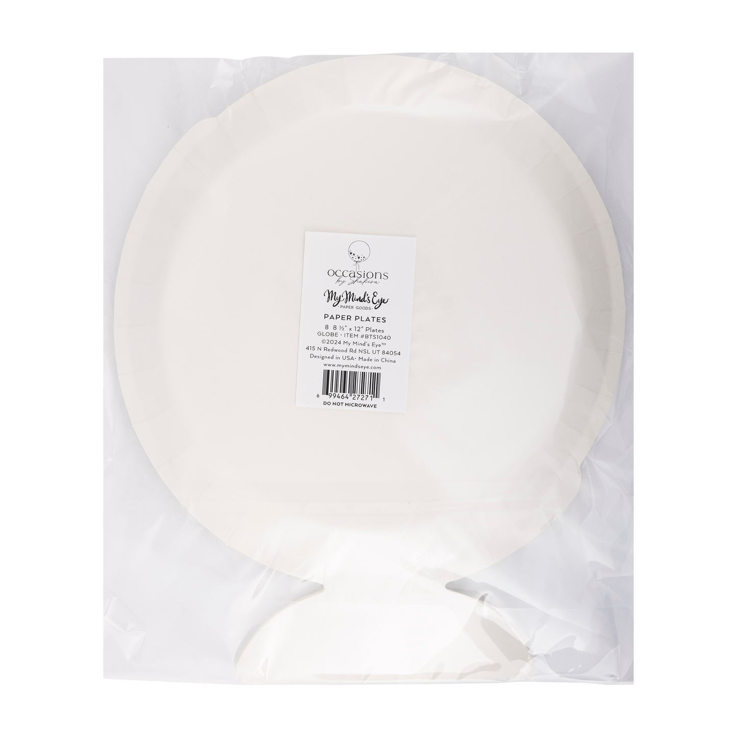 Occasions By Shakira - Back To School Globe Paper Plates 8ct