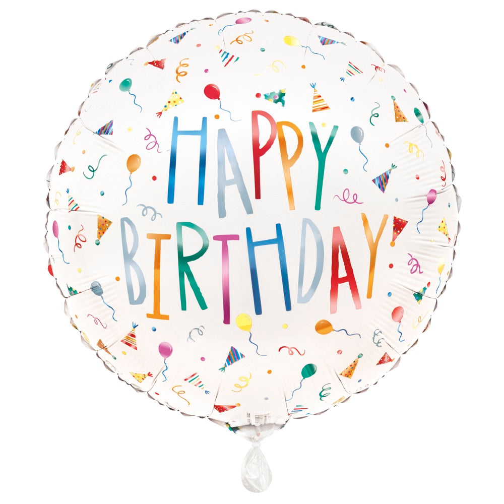 Birthday Mayhem 18in Mylar Balloon
