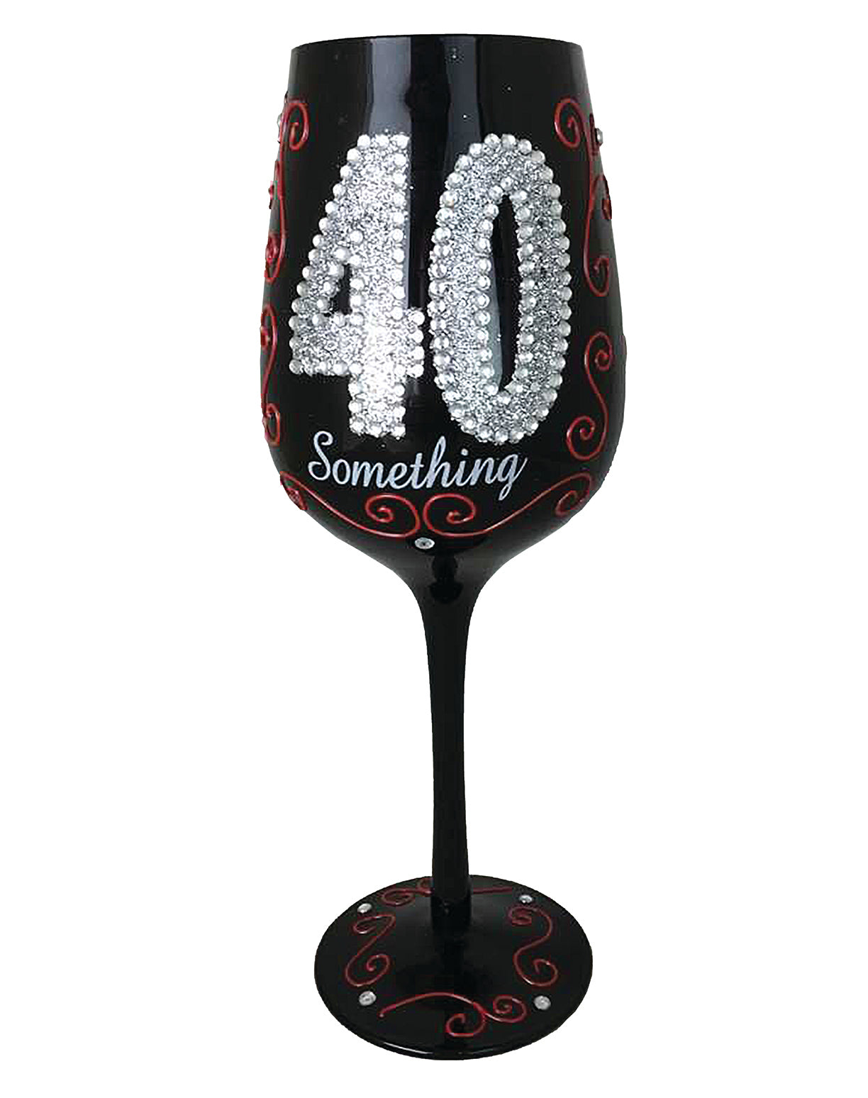 Wine Glass - Black 40