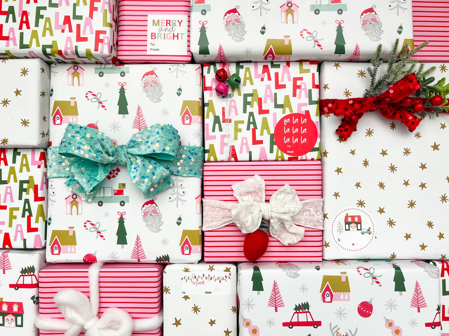 Christmas Gift Wrapping Kit - Jolly